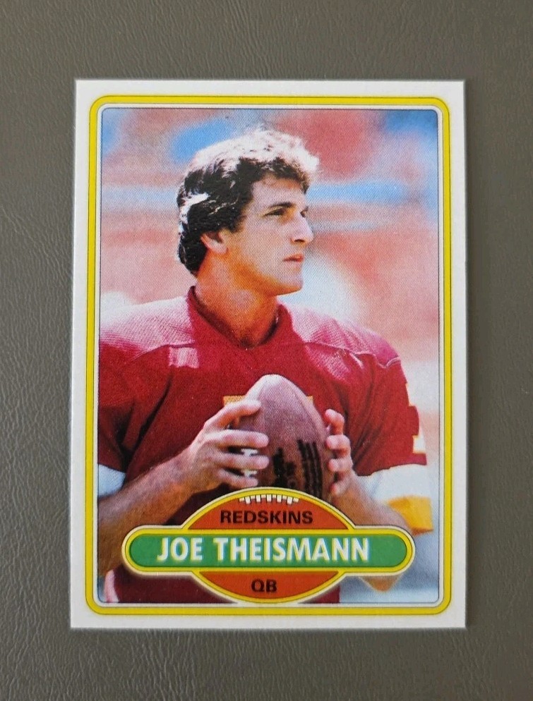 1980 Topps #475 Joe Theismann NM