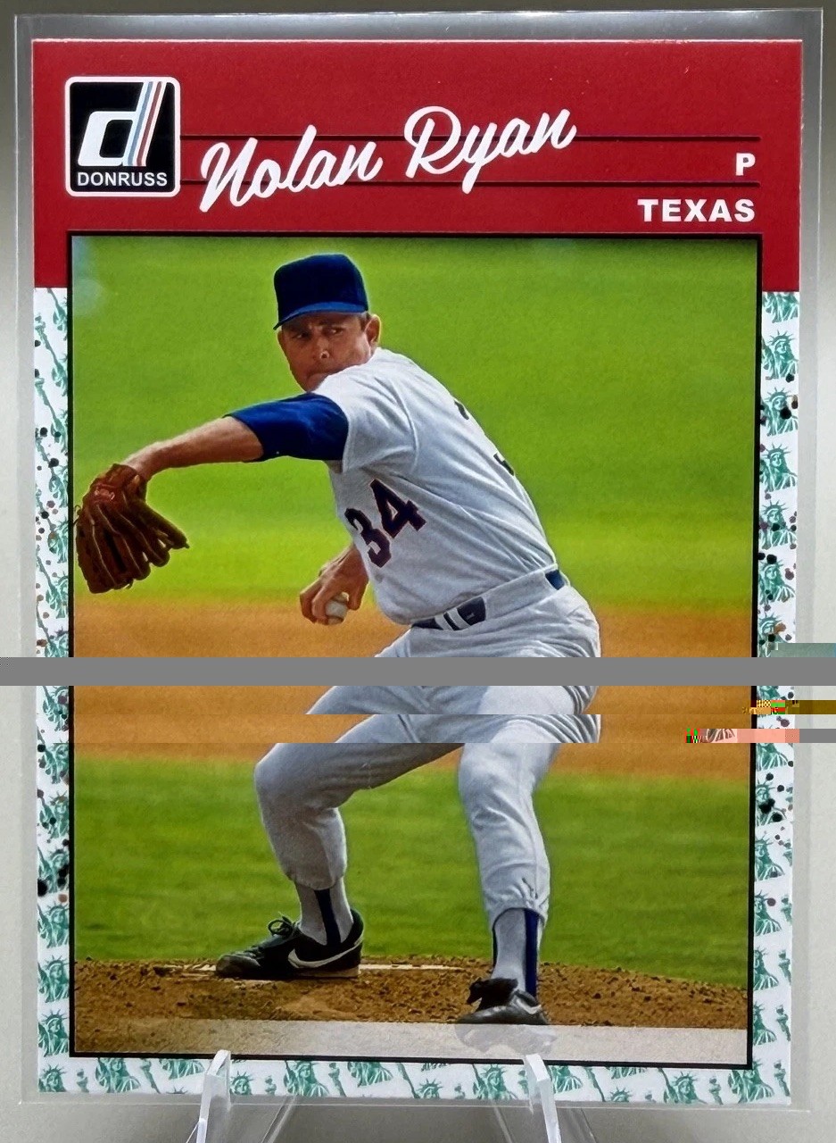 2023 Panini Donruss – Retro 1990 Variation Nolan Ryan #276 Liberty