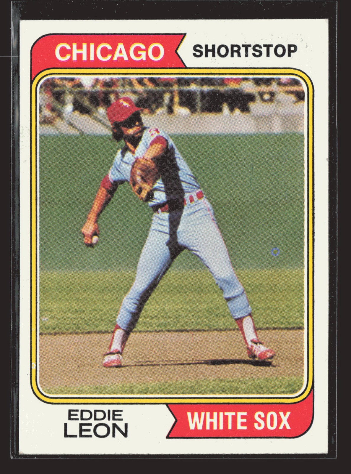 1974 Topps #501 Eddie Leon Chicago White Sox NM/MT