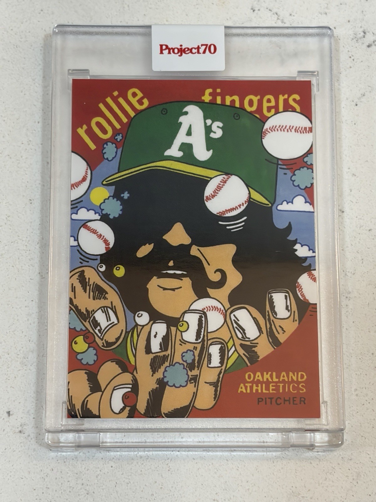2021 Topps Project 70 1959 Topps Baseball Rollie Fingers #60