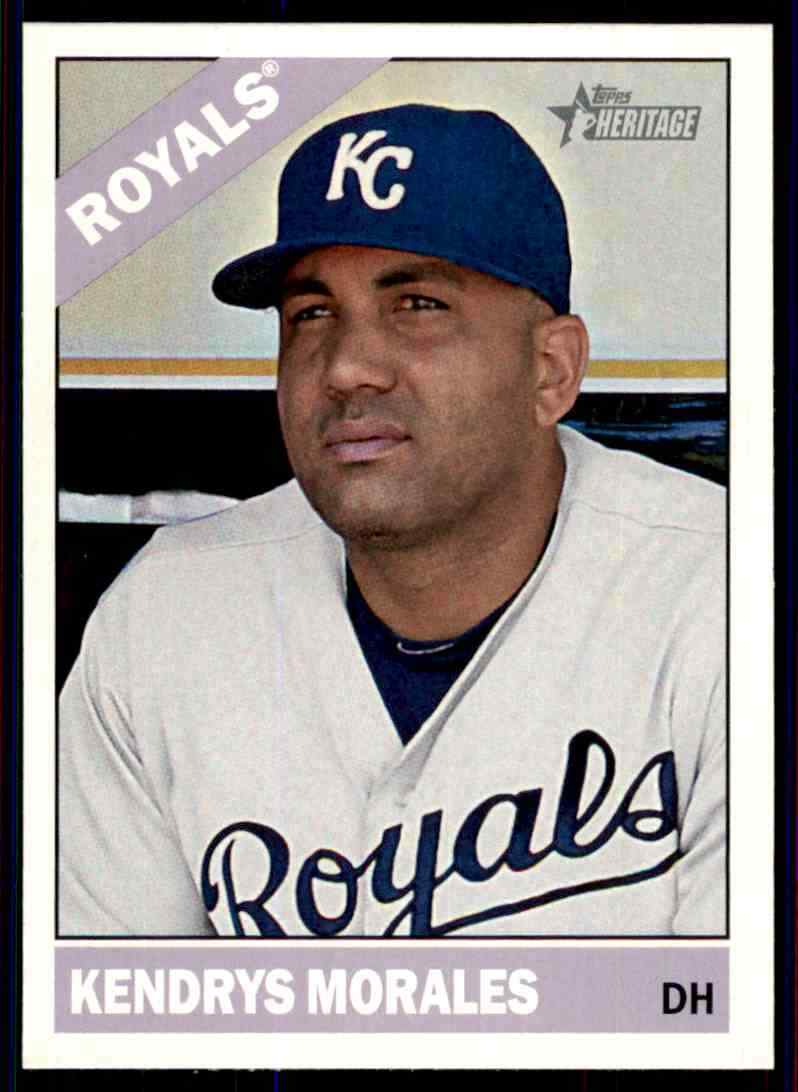 2015 Topps Heritage Kendrys Morales #242 Kansas City Royals