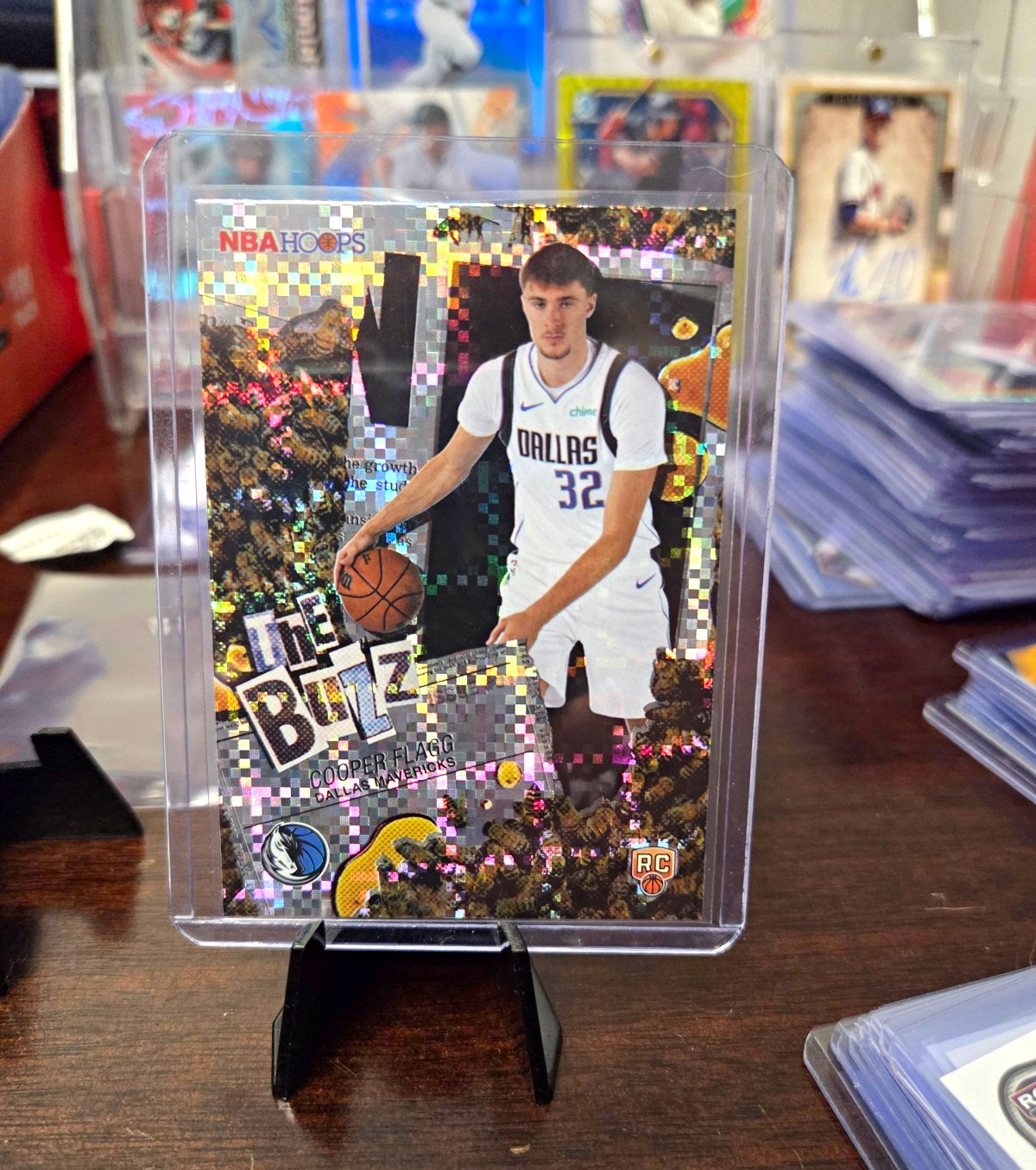 Topps 2026 NBA Hoops Cooper Flagg Mavericks The Buzz RC Insert #TB-1