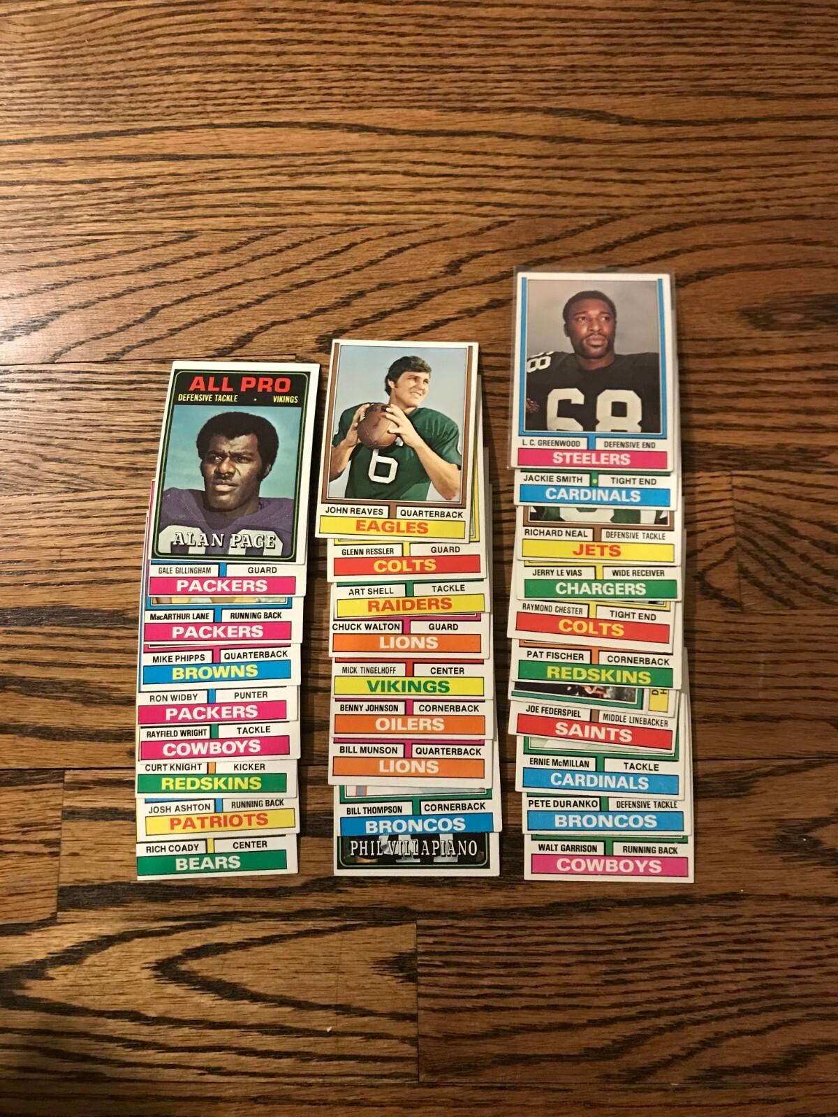 1974 Topps Football – Commons, Rookies, Stars – Complete Your Set #1 – #496