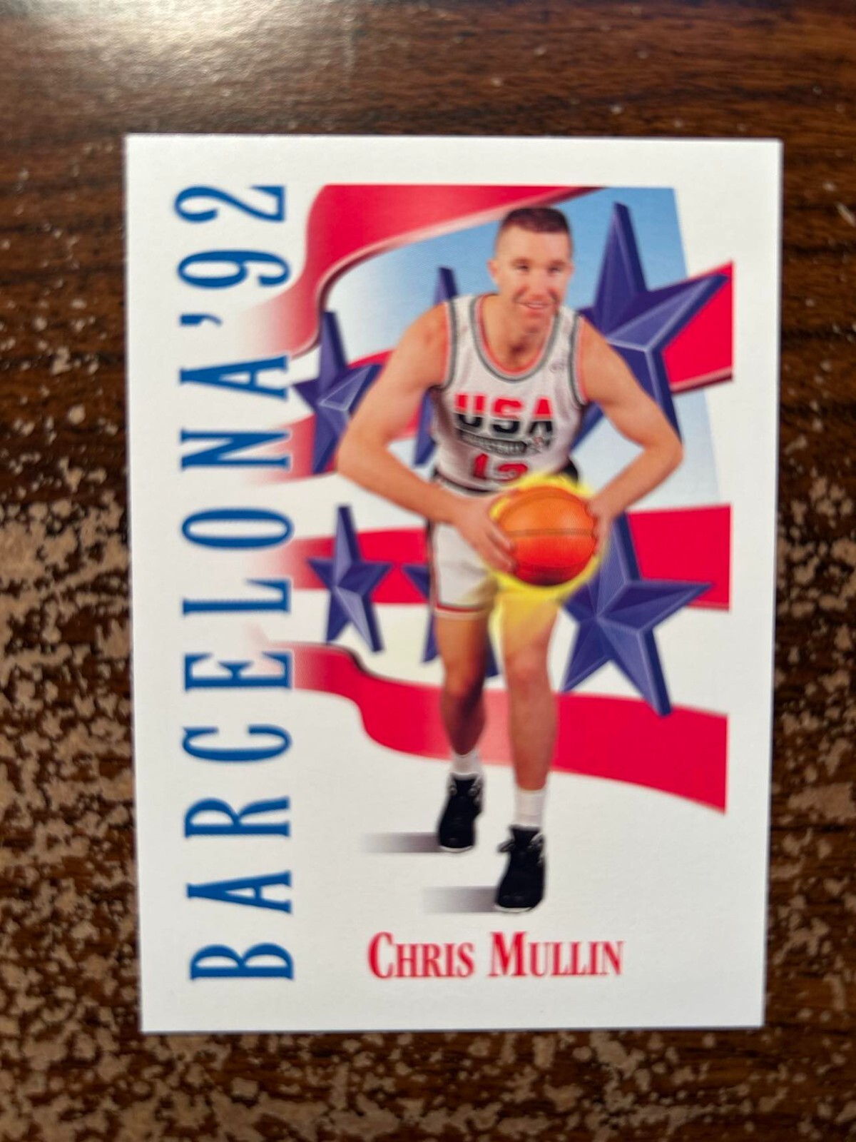 Chris Mullin, USA #536 – 1991-92 Skybox