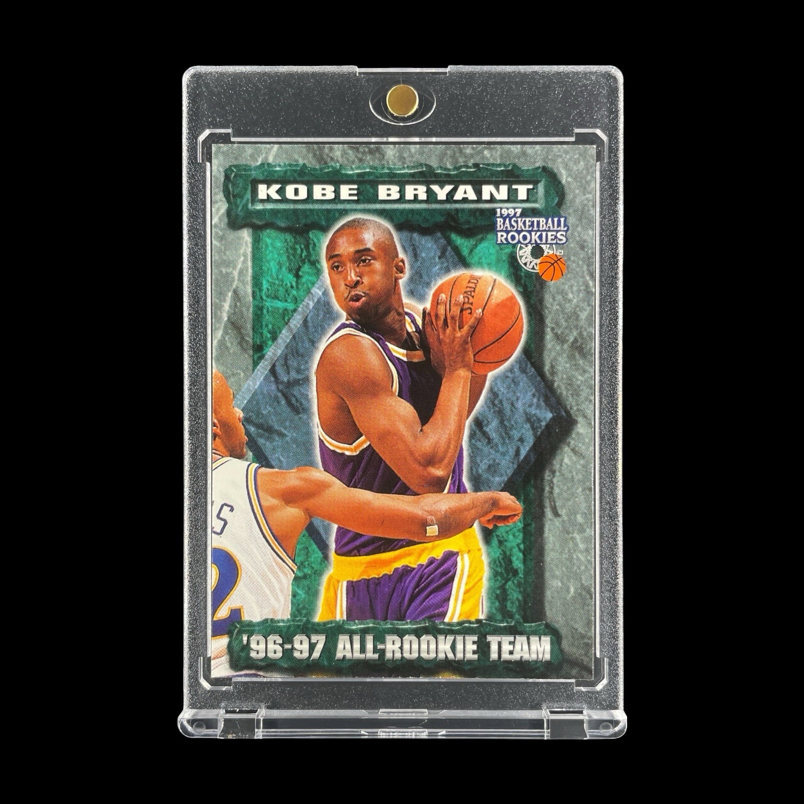 KOBE BRYANT ROOKIE CARD ALL ROOKIE TEAM 1997 Scoreboard NBA Legend – Lakers