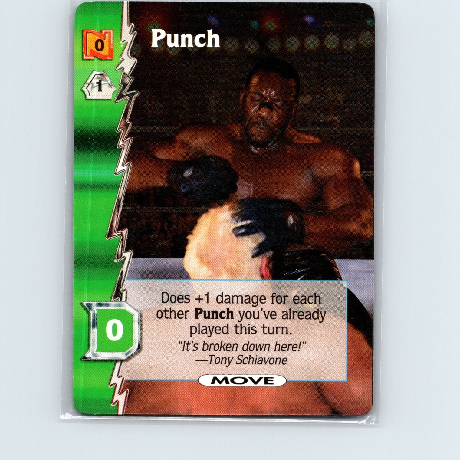 2000 Wizards Of The Coast WCW Nitro Punch #NNO