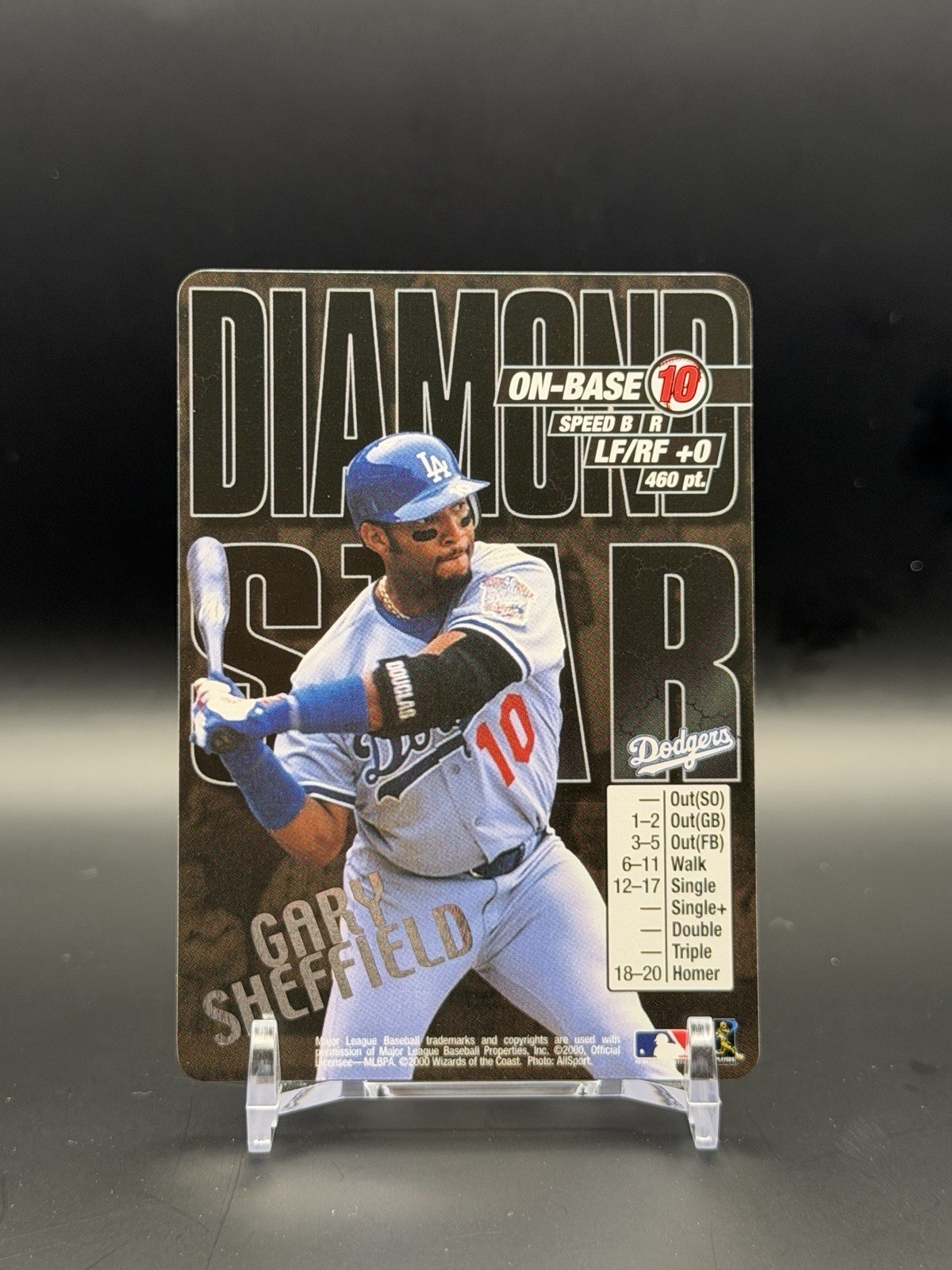 MLB Showdown 2000 Gary Sheffield Diamond Star Promo RARE!