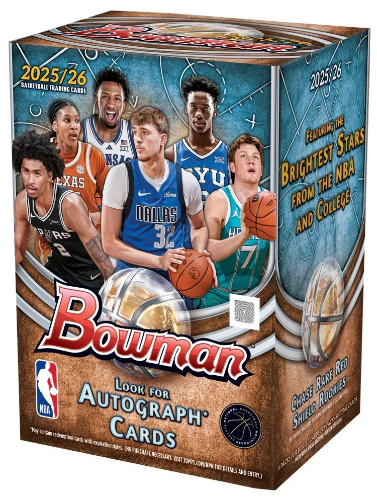 2025-26 Bowman Basketball Singles – CHROME ONLY – Pick Your Card! (BCV 1 – 200)