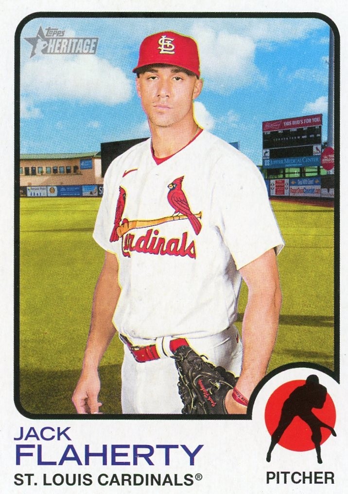 2022 Heritage High Number ST. LOUIS CARDINALS BASE #501-700 Team Set (6 cards)