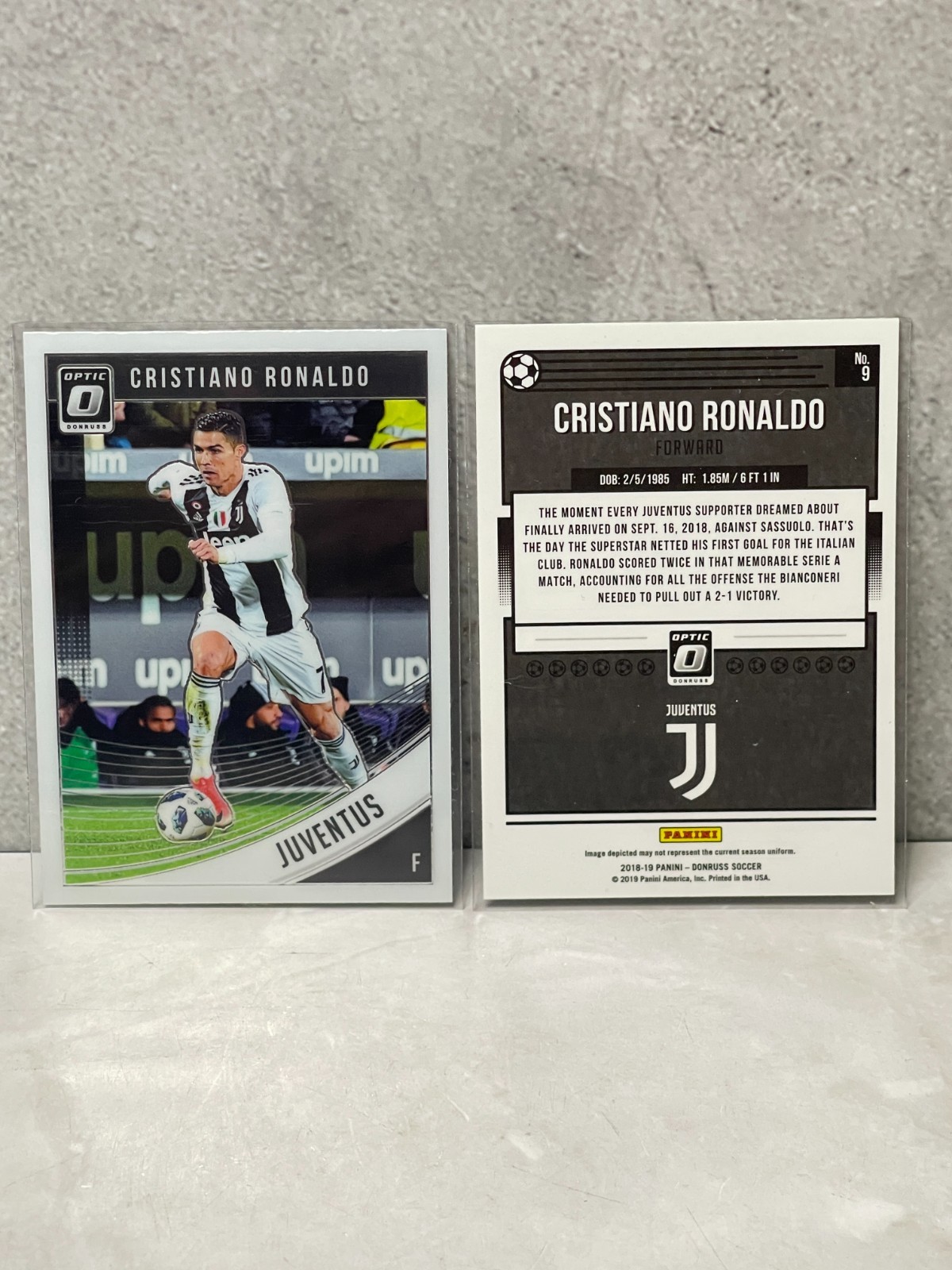 2018-19 Donruss Optic #9 Cristiano Ronaldo