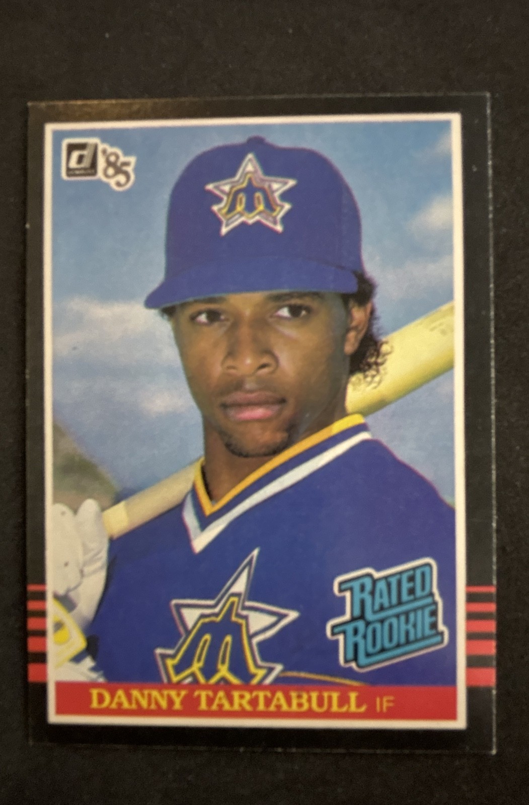 1985 Donruss – Rated Rookie Danny Tartabull #27 (RC) NM