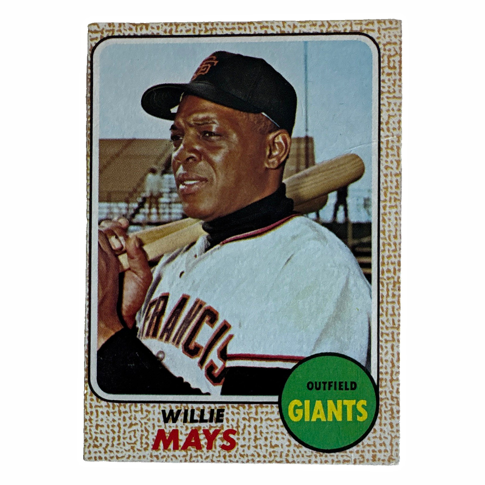 Topps 1968 Topps Willie Mays #50 Base Set San Francisco Giants Card