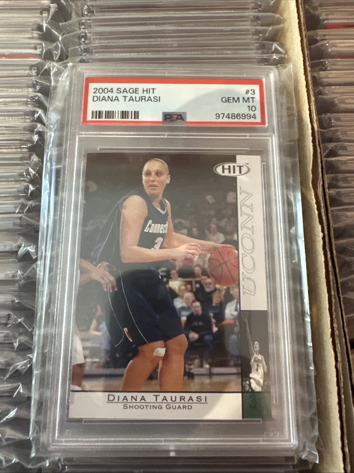 2004 SAGE Hit – #3 Diana Taurasi RC Rookie PSA 10!
