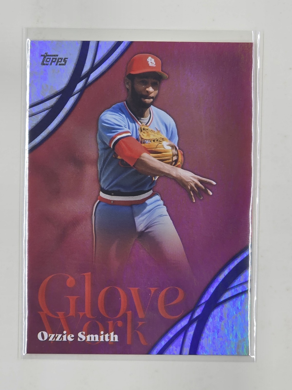 2026 Topps #GW-1 Ozzie Smith Glove Work