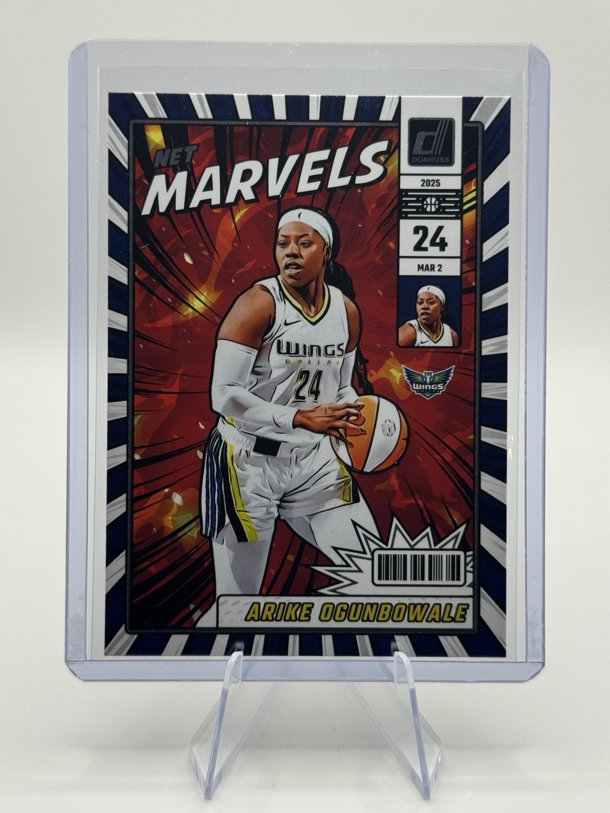 💎 2025 WNBA Panini Donruss – Arike Ogunbowale #21 Net Marvels – Dallas Wings