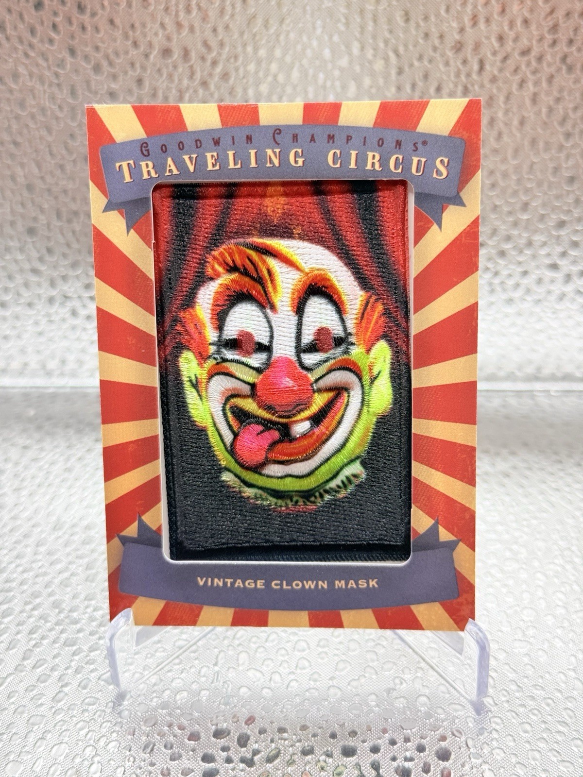 2026 UD Goodwin Champions Traveling Circus #81 Vintage Clown Mask
