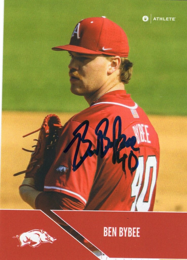 ONIT Athlete 2025 Arkansas Razorbacks IP Autographed Baseball Cards – You Pick!
