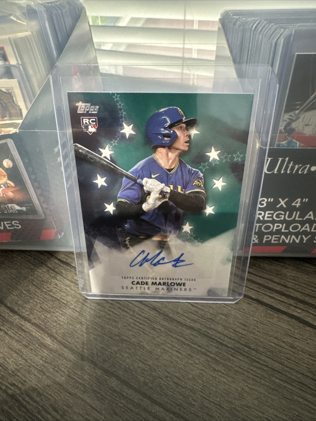2024 Topps Series 2 Cade Marlowe RC Auto Baseball Stars Mariners #BSA-CMA