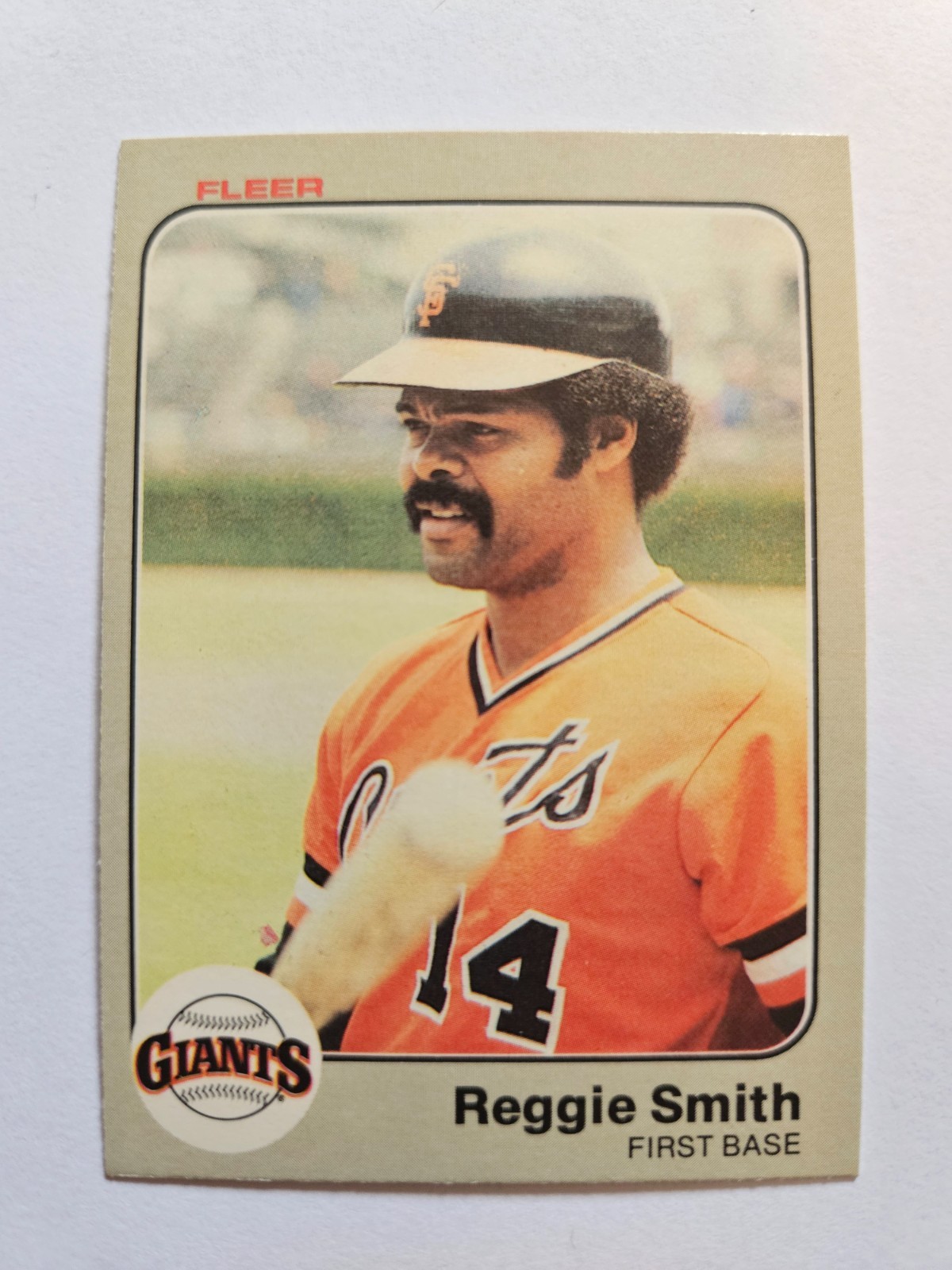 1983 FLEER REGGIE SMITH #272 NM