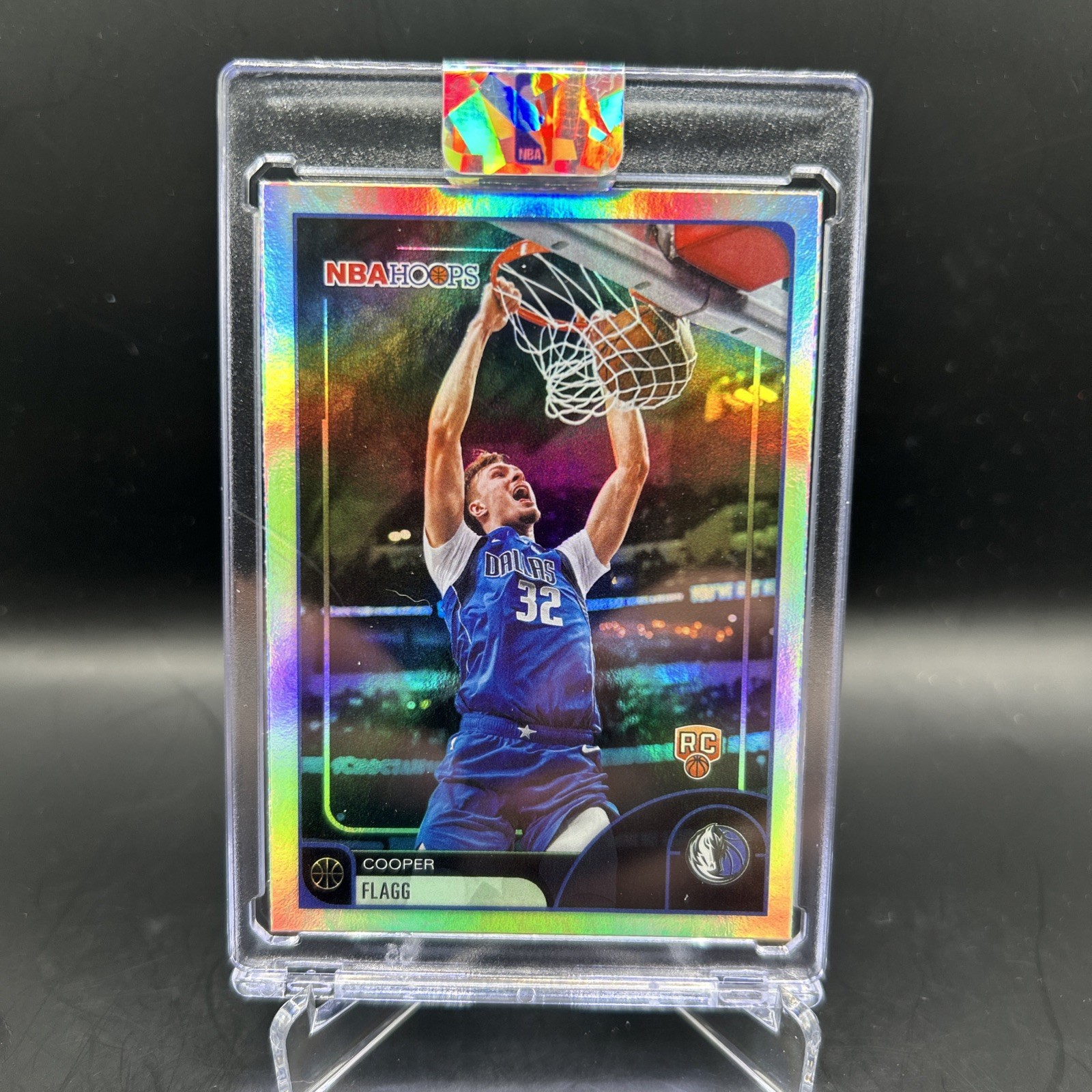 COOPER FLAGG RARE ROOKIE RC HOLO FOIL ROY INVESTMENT CARD MAVERICKS MINT