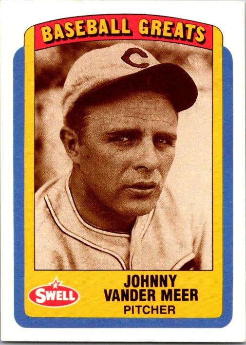 1990 Swell Baseball Greats #99 Johnny Vander Meer