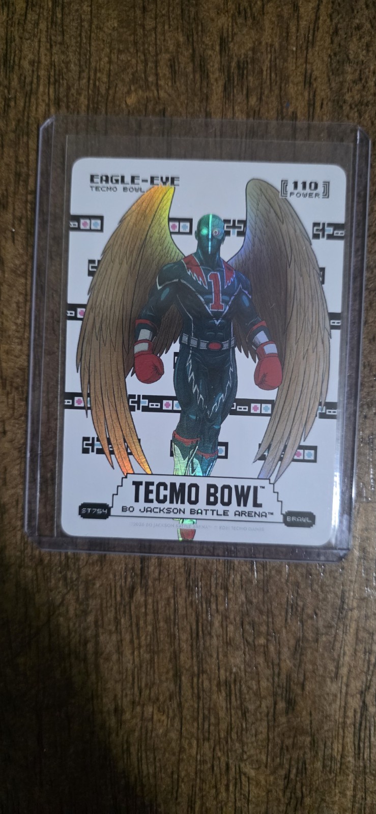 Bo Jackson Battle Arena Tecmo Bowl Eagle-Eye Scoreboard SP Brawl ST754 RARE!