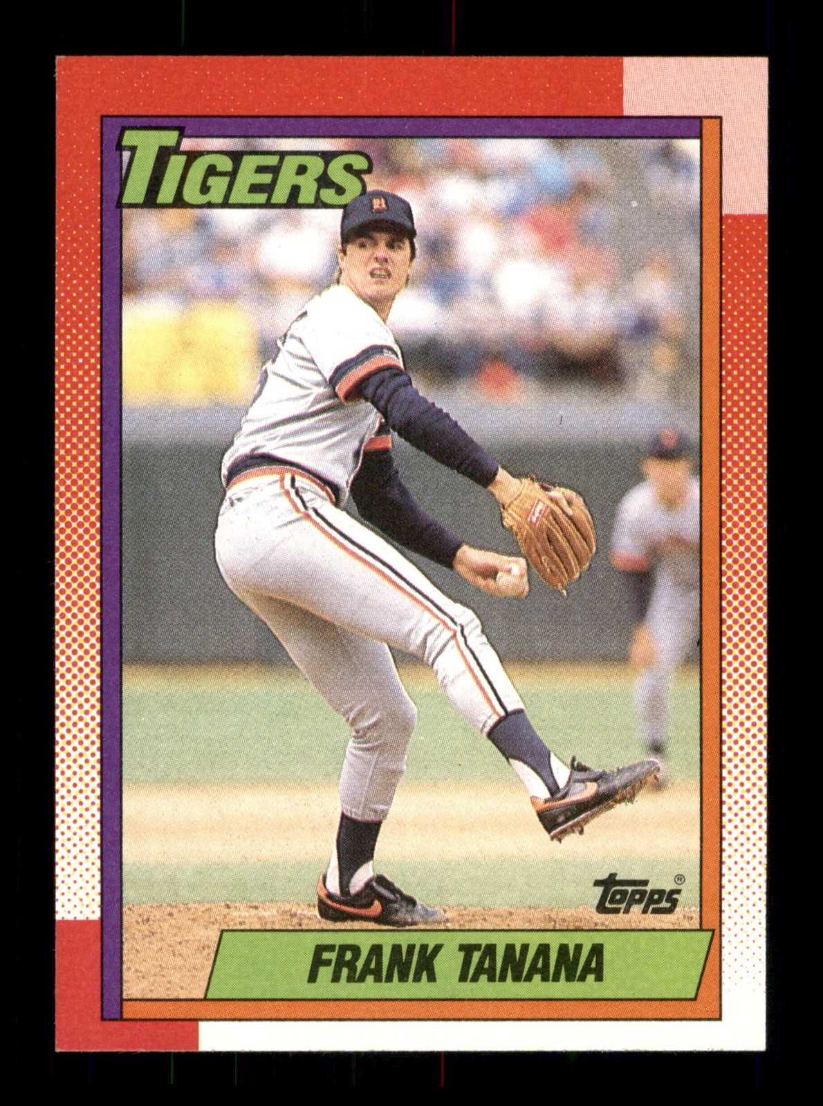 343 Frank Tanana Tigers 1990 Topps Baseball Sports Trading Card