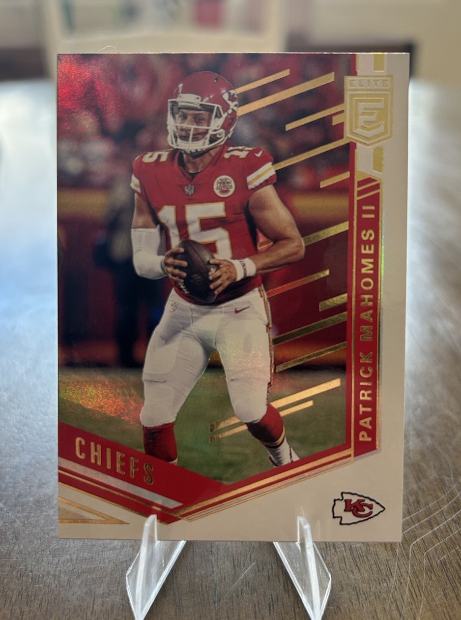 2018 Donruss Elite Patrick Mahomes II No.11 Chiefs