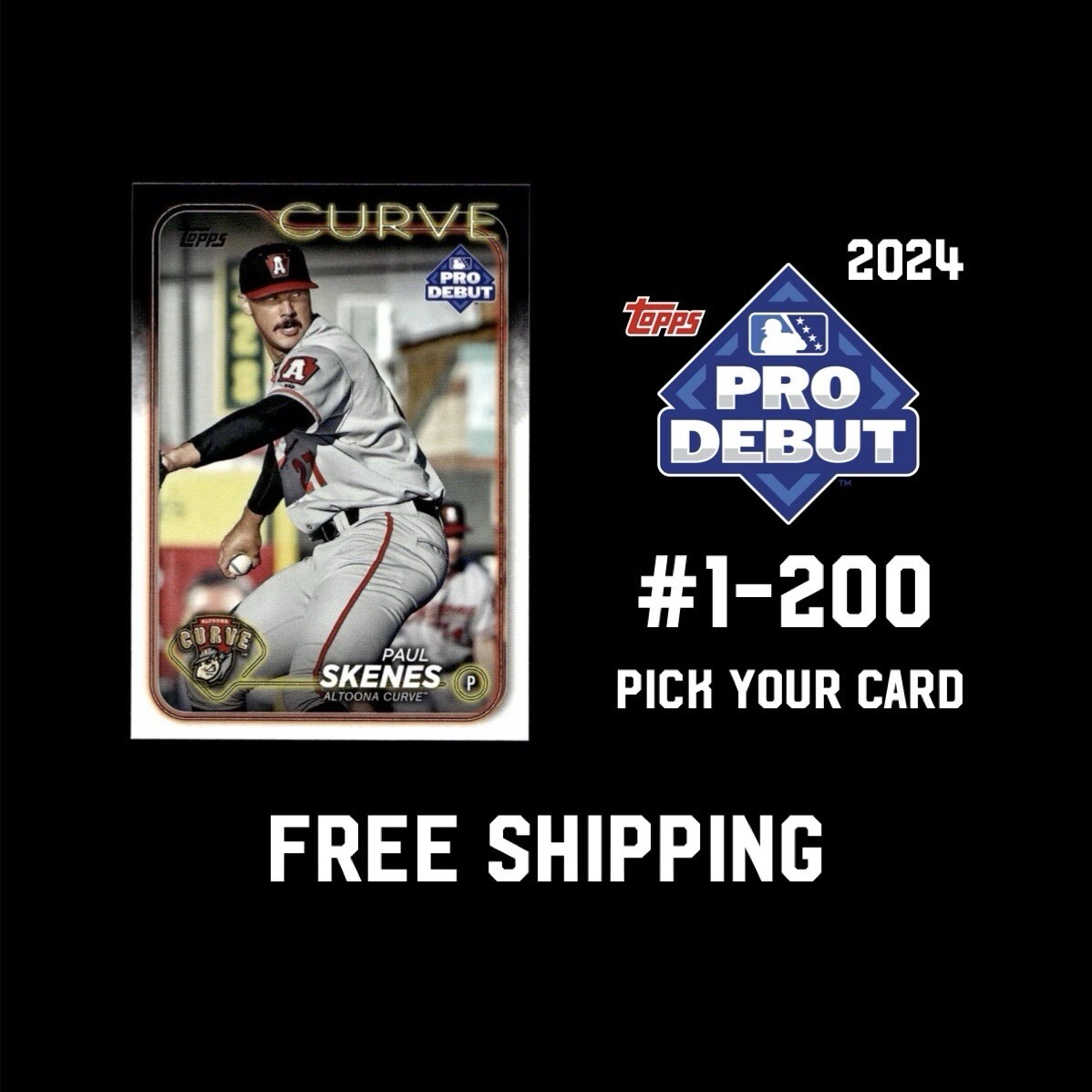 2024 Topps Pro Debut – Cards #1-200 – You Pick & Complete Your Set (QTY)