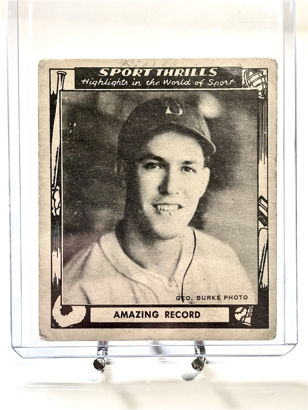 1948 Swell Sport Thrills Pete Reiser #2 Dodgers Debut Baseball Trading Card