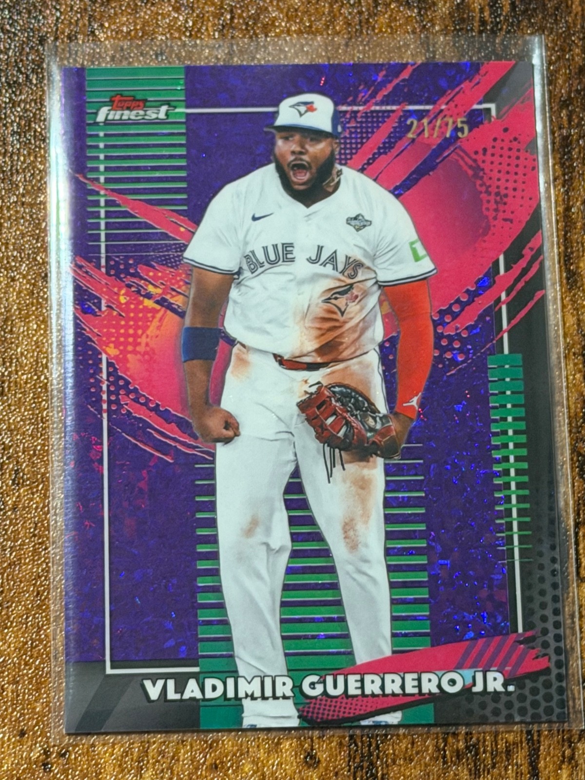 Vladimir Guerrero Jr. 2026 Topps Finest #300 Purple X-Fractor /75 Rare