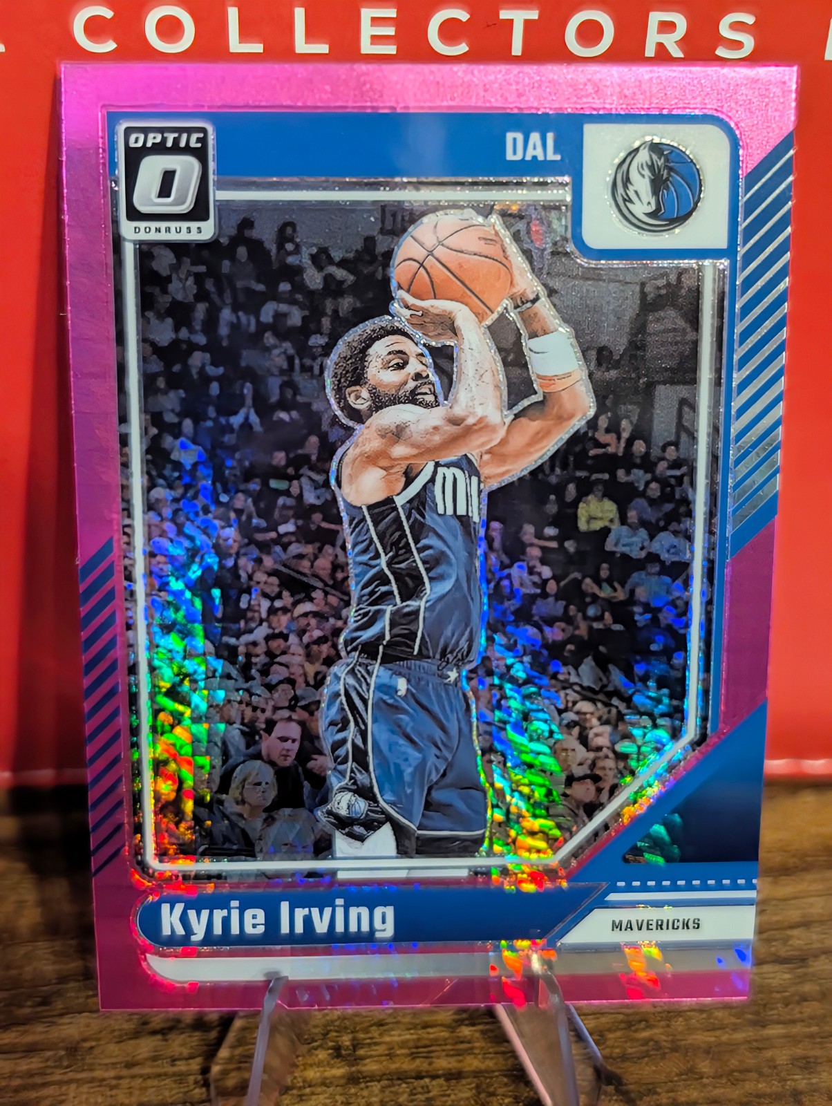 2024-25 Donruss Optic – Kyrie Irving #104 Pink Hyper Prizm Dallas Mavericks