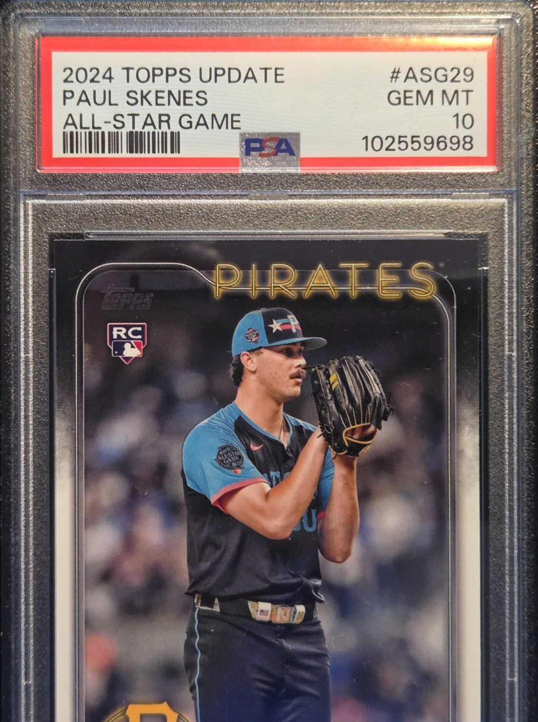 2024 Topps Update Series All-Star Game RC Rookie PSA 10 #ASG-29 – Paul Skenes