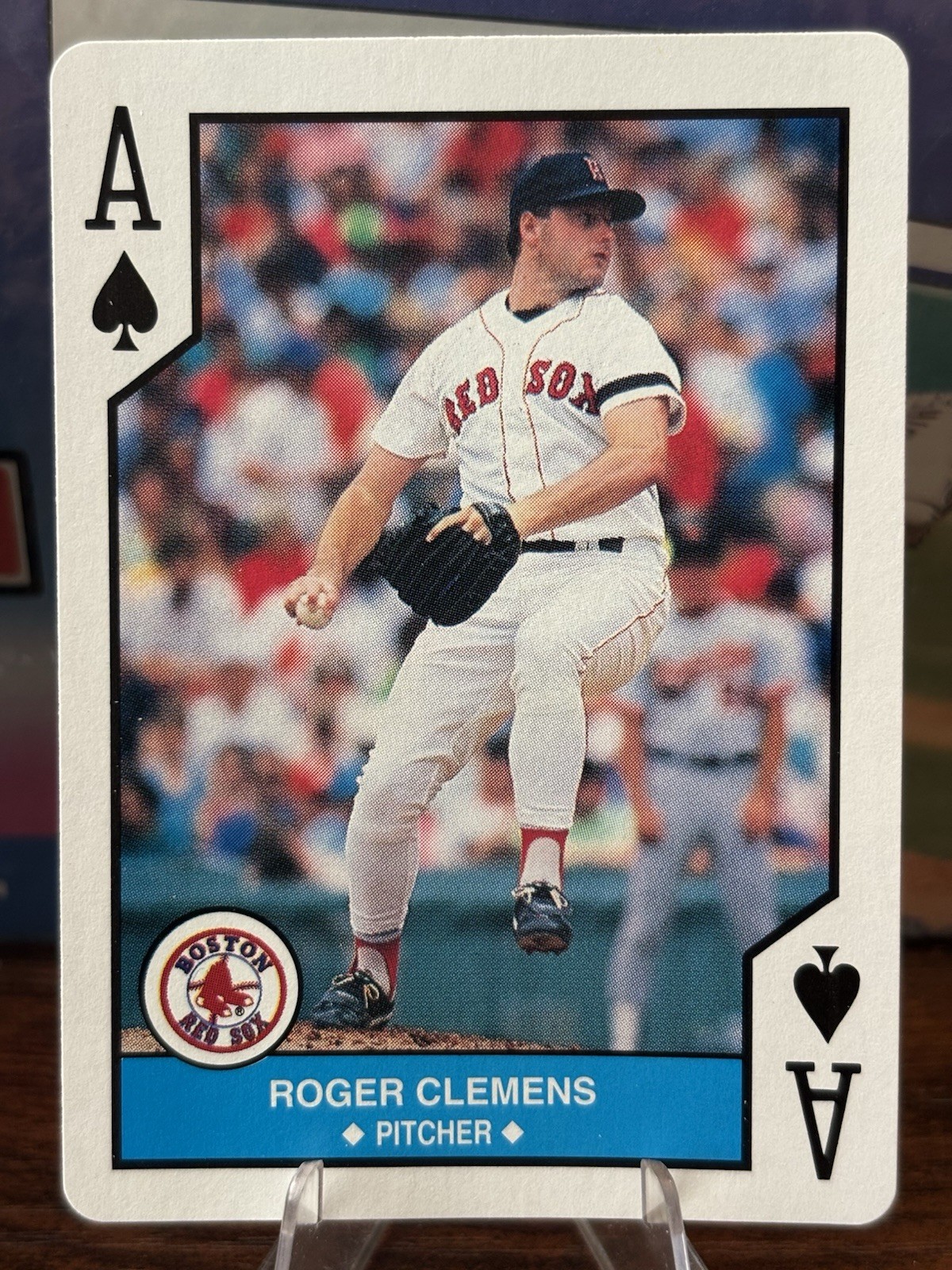 1990 U.S. Playing Cards Major League All-Stars – Roger Clemens #AS