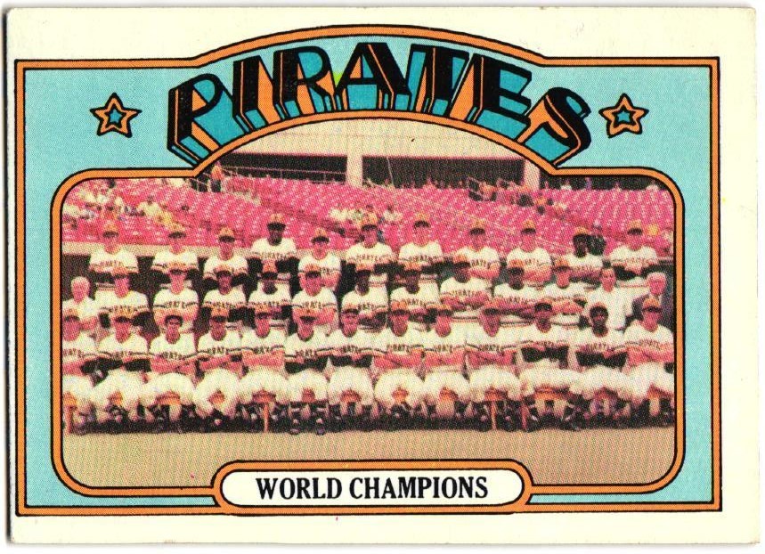 1972 Topps – Pittsburg Pirates Team #1 (B)