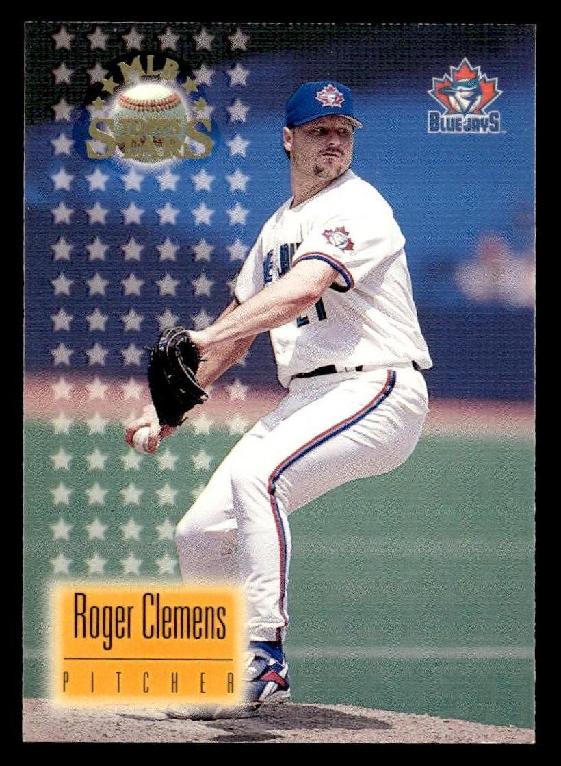 1997 Topps Stars #50 Roger Clemens Card Toronto Blue Jays