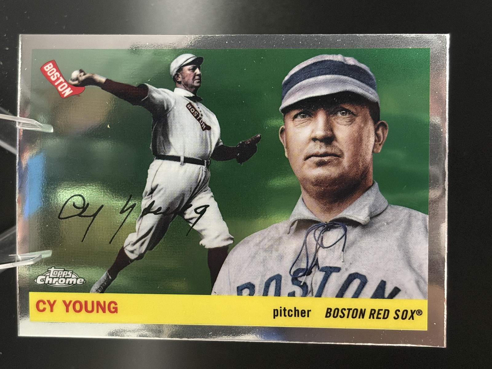 #251 Cy Young 2025 Topps Chrome Platinum Boston Red Sox