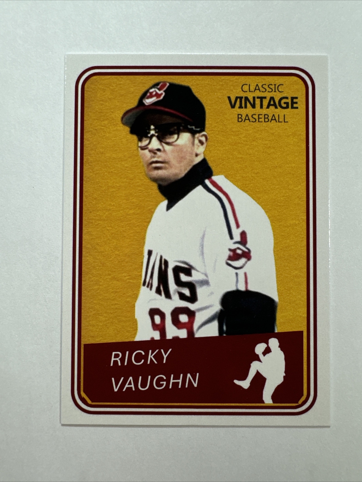 ‘Wild Thing’ Ricky Vaughn Charlie Sheen – Funny Movie Card