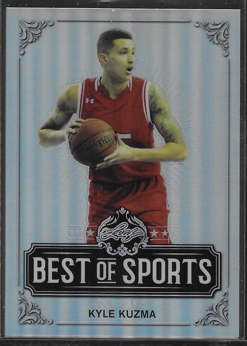 2019 Leaf Best of Sports Kyle Kuzma #M-08
