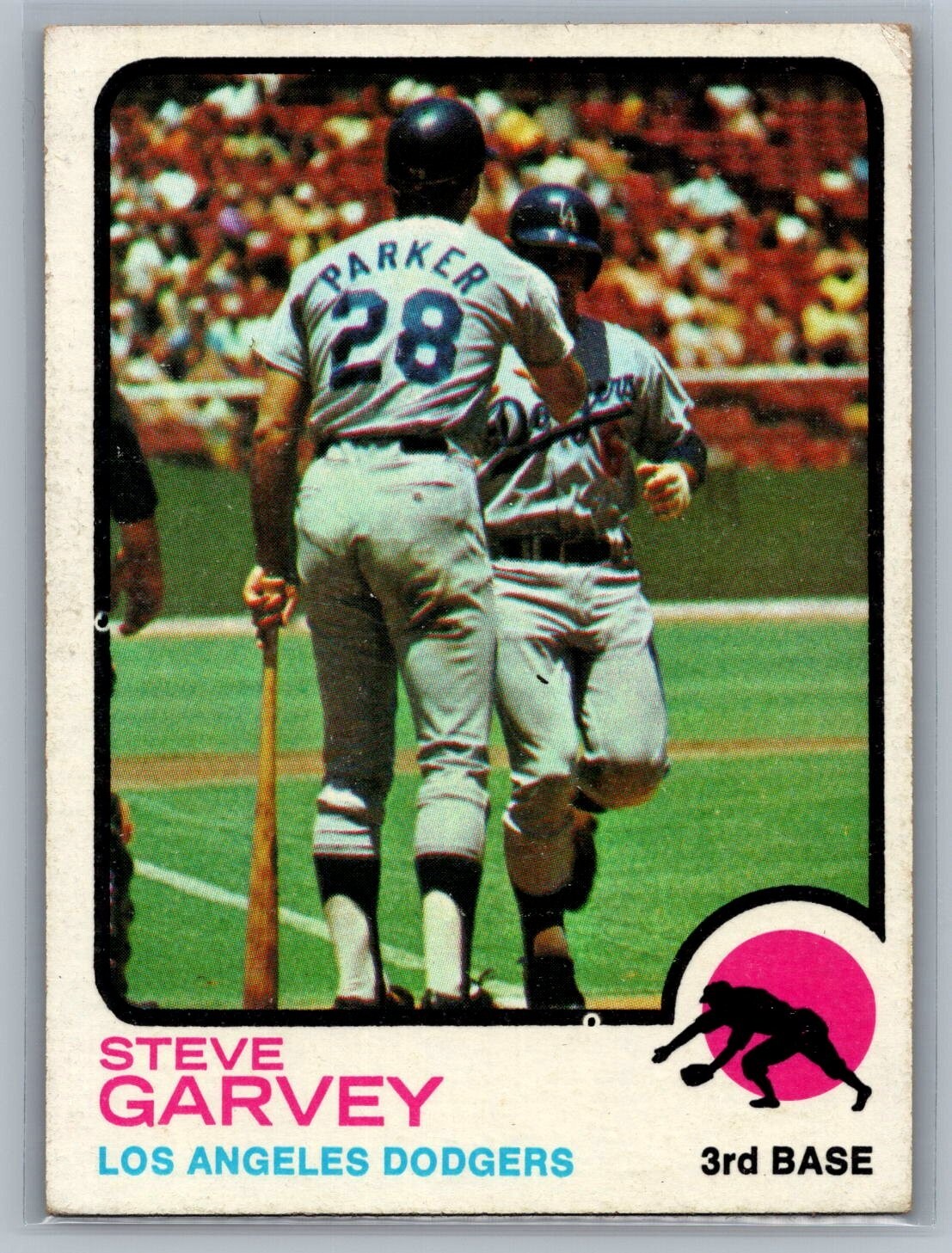 1973 Topps #213 Steve Garvey – VG-EX *TEXCARDS*