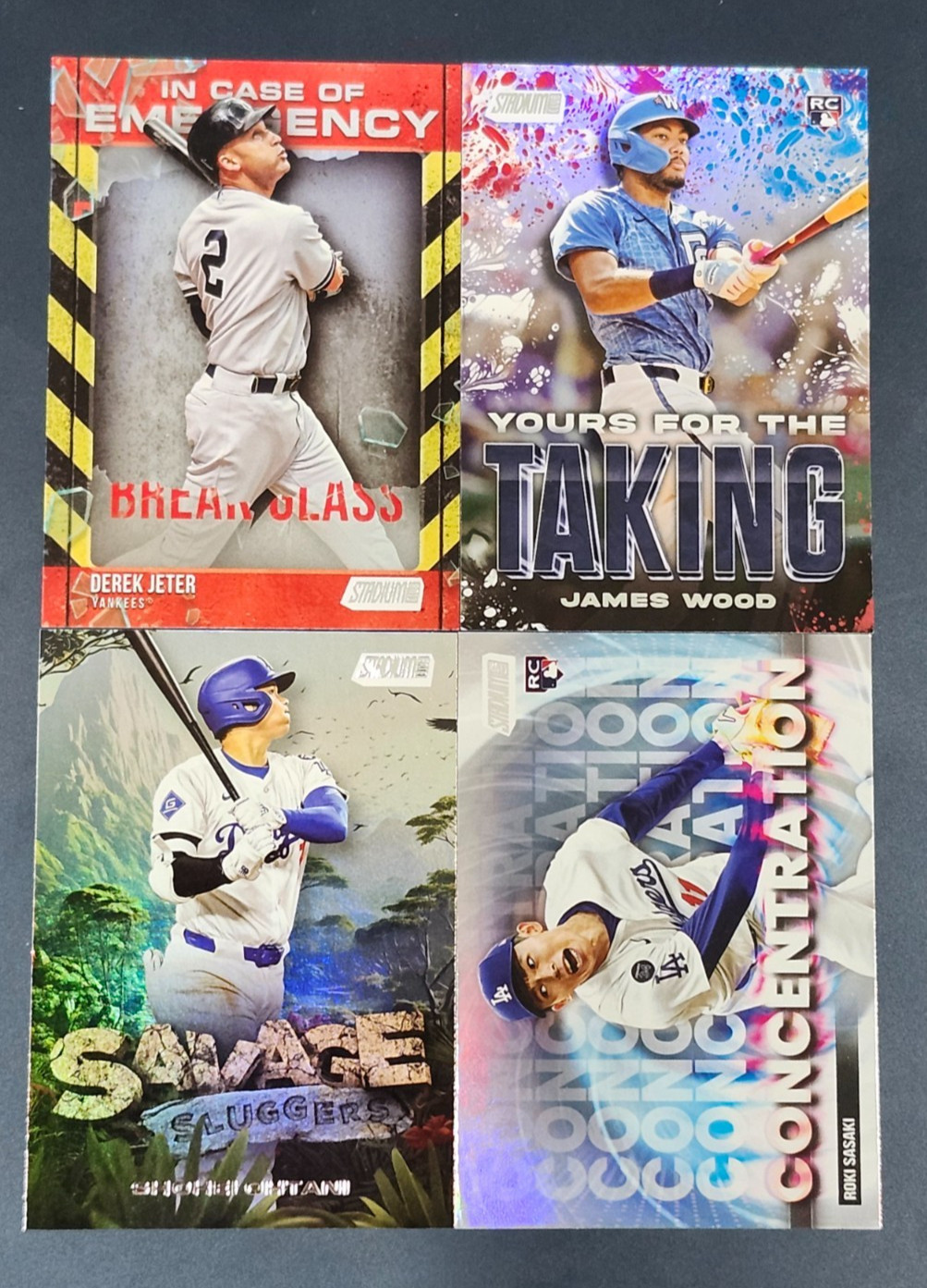 2025 Topps Stadium Club INSERTS with Rookies You Pick – 2 Card Minimum
