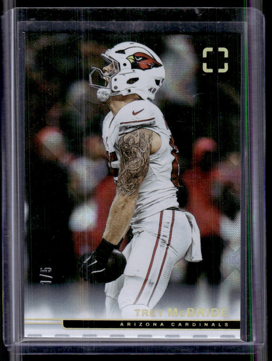 2025 Panini Photogenic Trey McBride 1/5 Arizona Cardinals #41