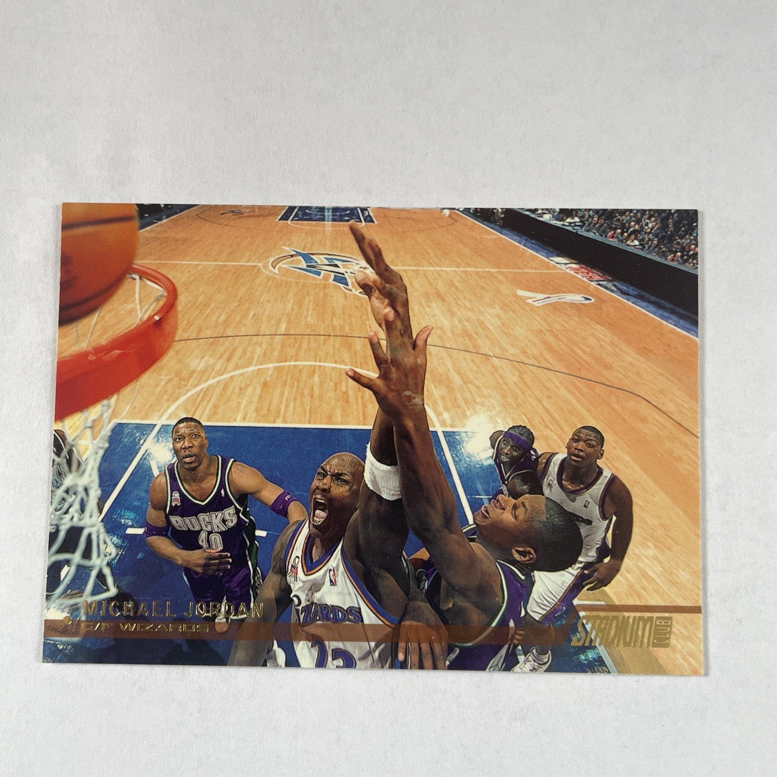 2002-03 Stadium Club 10th Anniversary MICHAEL JORDAN #100 Chicago Bulls NBA HOF