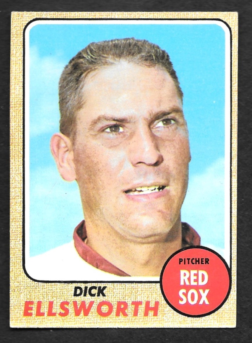 1968 Topps #406 Dick Ellsworth – EX