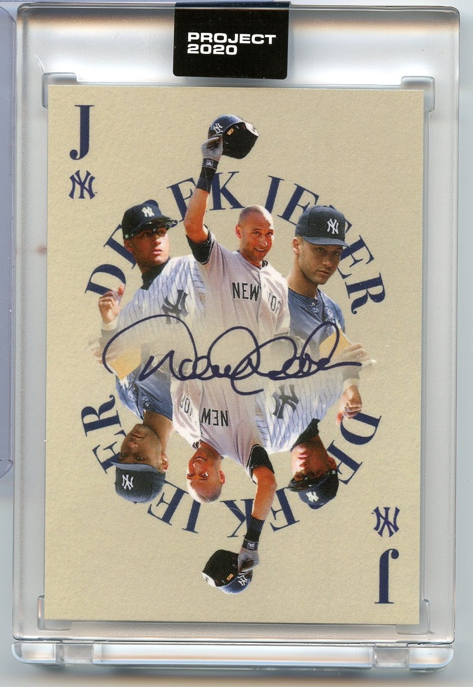 Topps PROJECT 2020 Derek Jeter 1993 by Oldmanalan Card #235 Yankees PR /4341
