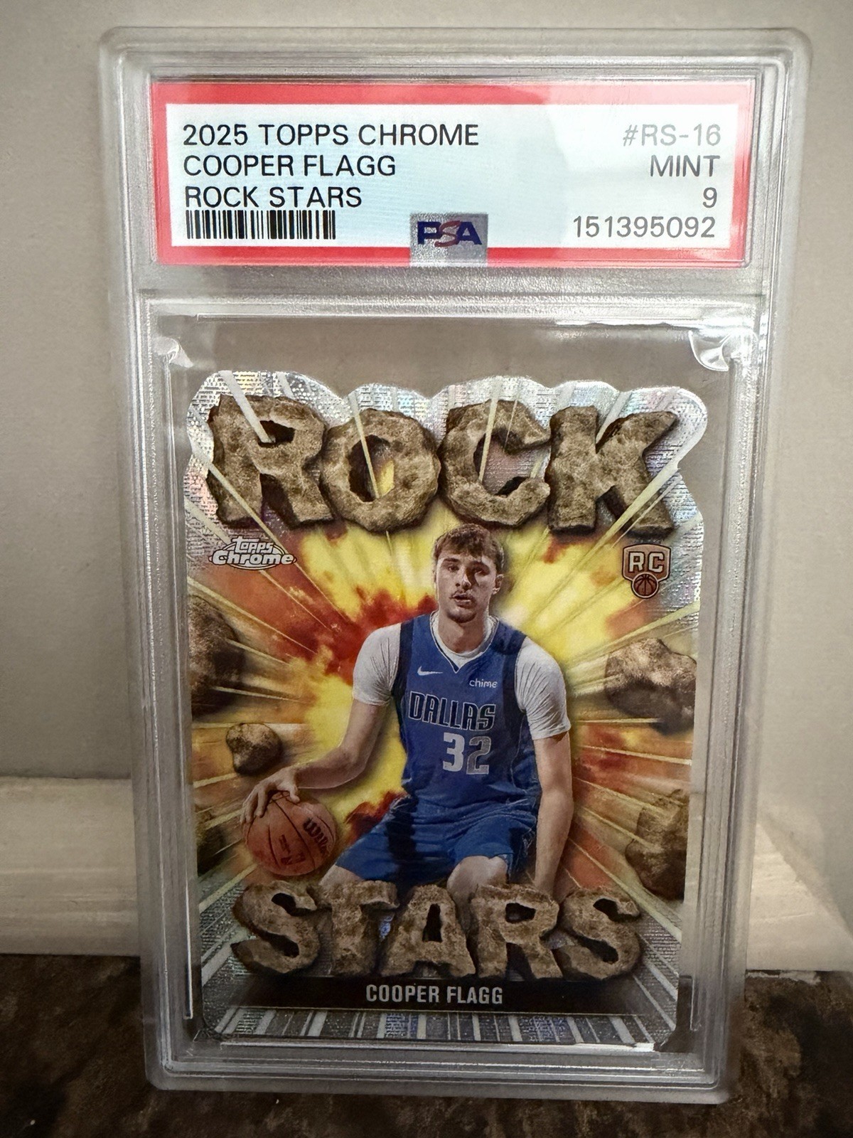 2025-26 Topps Chrome – Rock Stars Cooper Flagg #RS-16 (RC)