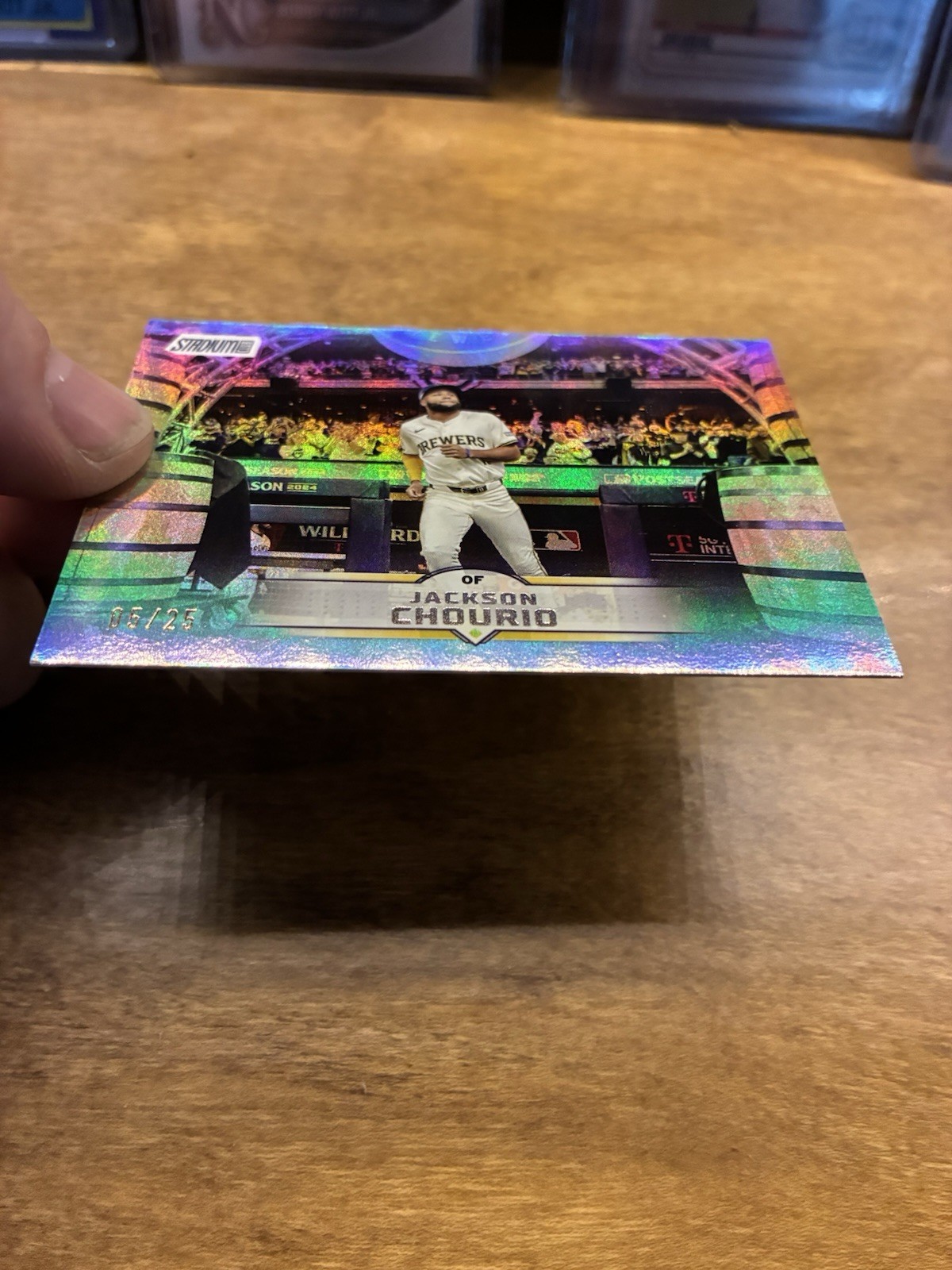 2025 Topps Stadium Club – Jackson Chourio #138 #/25