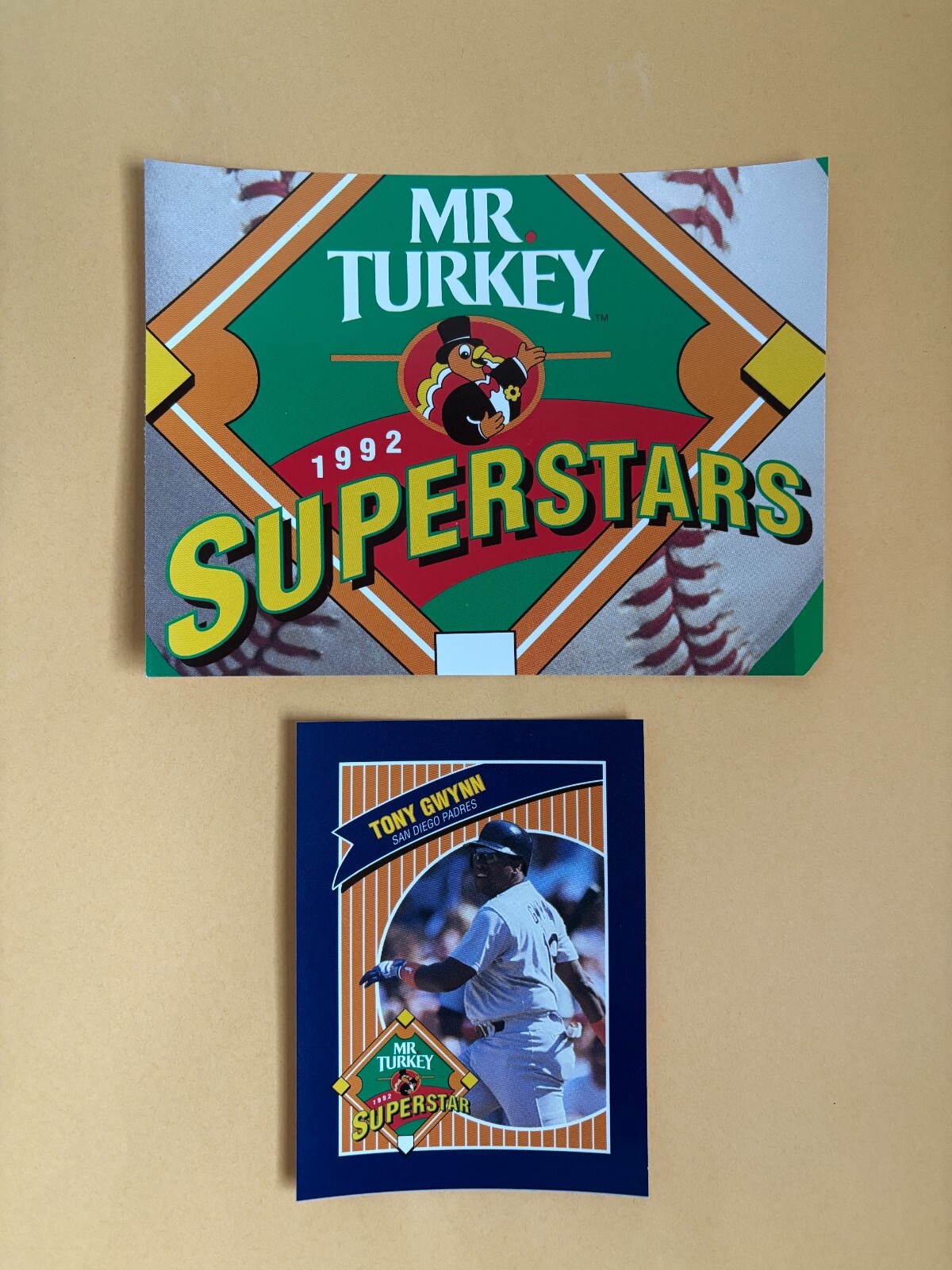 U Pick 1992 Mr. Turkey – Regular and Oversized promo – tough oddball food issue