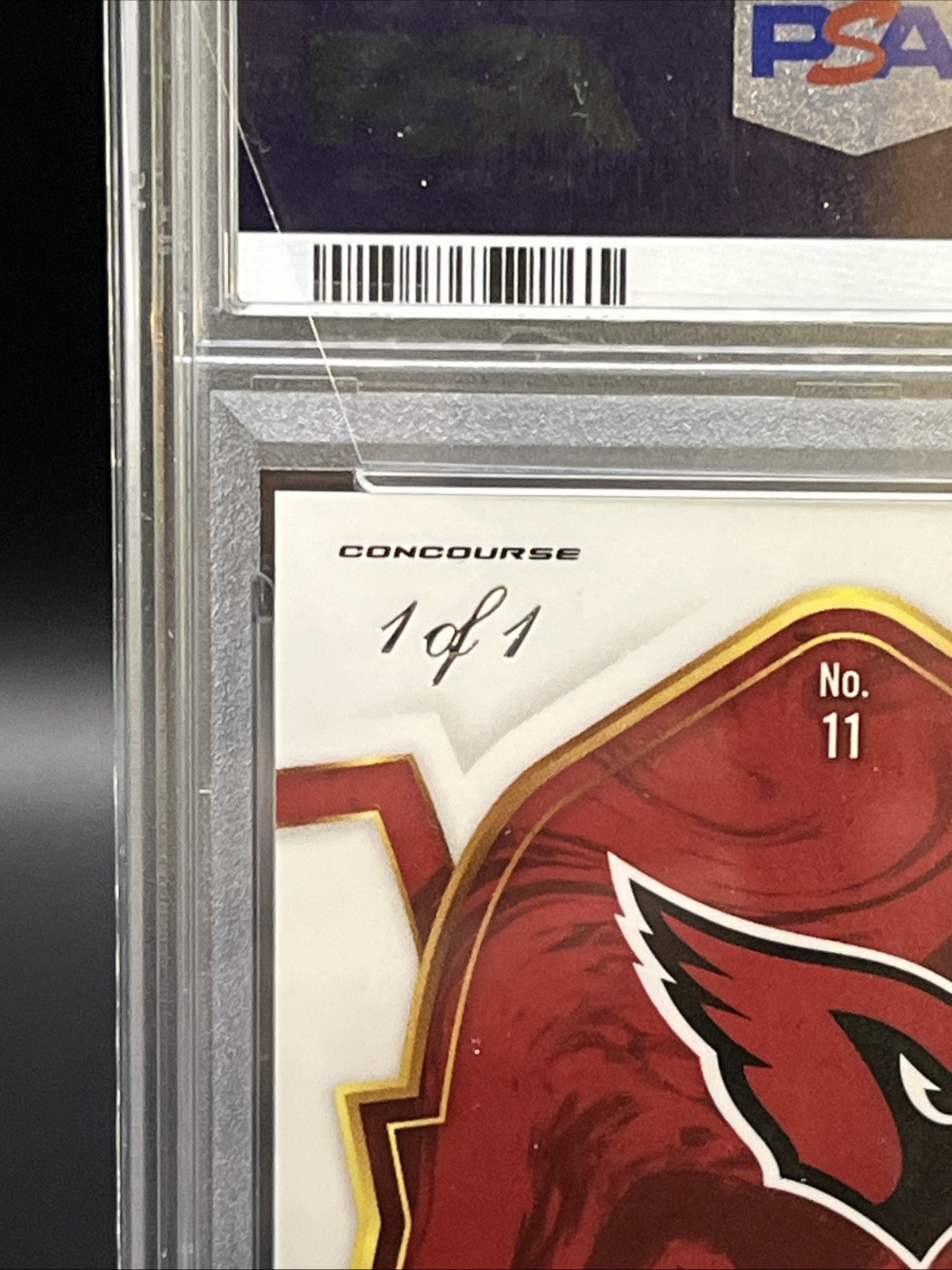 2022 Panini Select Concourse Black Disco 1/1 #11 TREY MCBRIDE PSA 9 ONE OF ONE