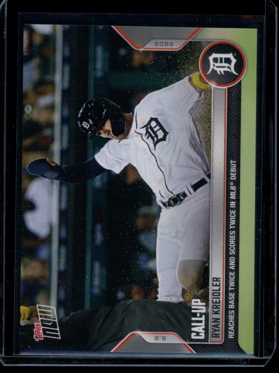 2022 Topps Now #832 Ryan Kreidler Call-Up Base Card